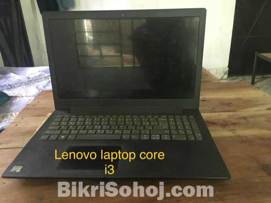 Lenovo laptop core i3 (7th generation)